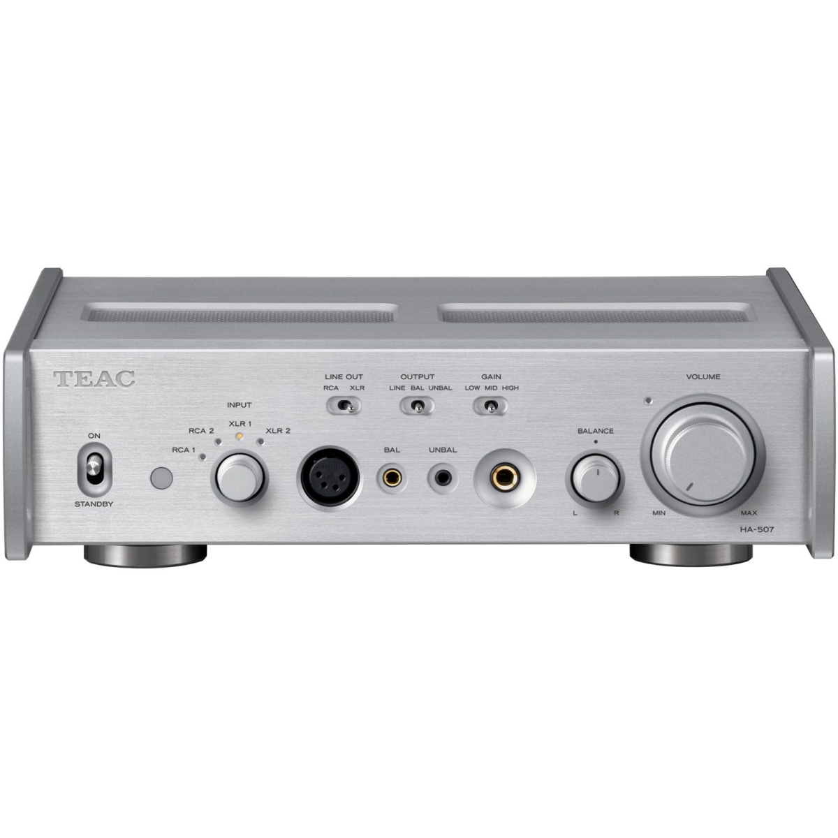 Teac HA-507 耳機功率擴音機/模擬前級放大器 (銀色)